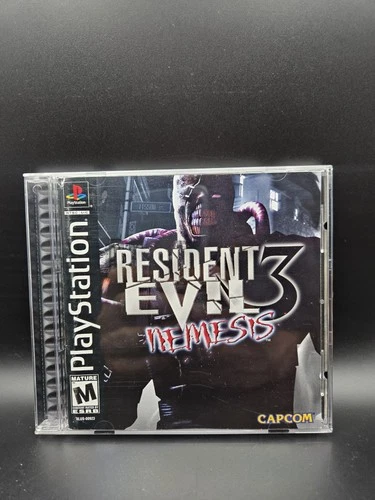Resident Evil 3 Nemesis PlayStation 1 Ps1- CIB w/Manual Reg Card
