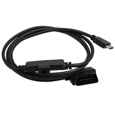 KPALAG OBDII to HDMI Interface Cable Monitor Cable Plug Compatible with Edge ...