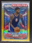 2024 Topps Chrome Basketball Gold Refractor Paul George #135