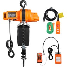 Uimoso Electric Chain Hoist Single Phase, 2200 lbs Capacity, 20 ft Lift Height