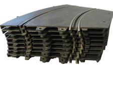 ELDON SLOT CAR TRACK-- 8  x 45 CURVED--AND 7  1/2 LENGTH STRAIGHT TRACK--