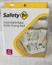 Expandable Baby Bottle Drying Rack 12Pegs NEW