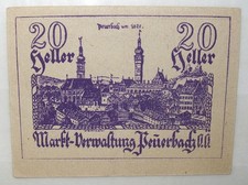 N°30V BANKNOTE OSTERREICH GUTSCHEIN 1920