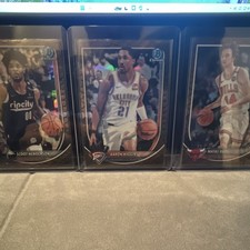 Topps Bowman Chrome 2022/23 NBA Lot 3 Henderson Wiggins Buzelis