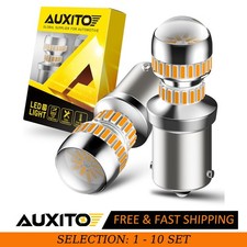 2-20x Auxito 1156 Led Amber Yellow Turn Signal High Power Light Bulb 4014smd 54h 2-20x Auxito 1156 Led Amber Yellow Turn Signal High Power Light Bulb 4014smd 54h