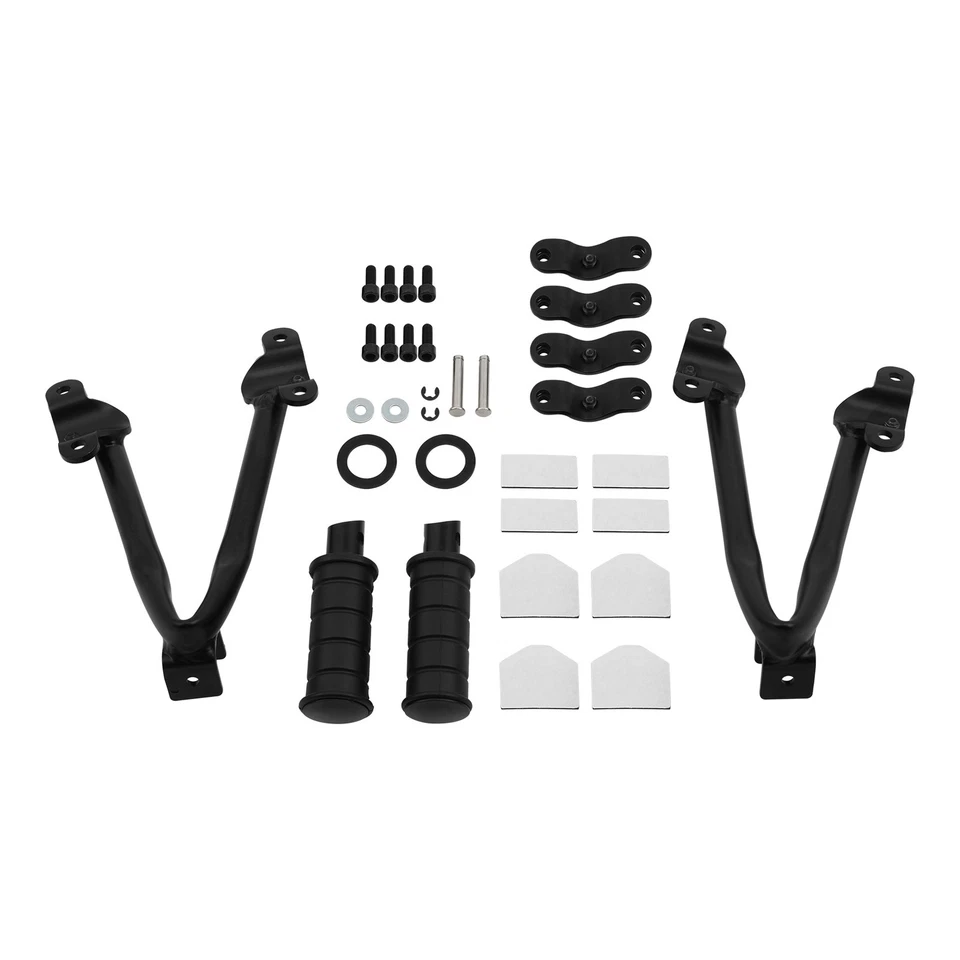 Rear Passenger Footpegs Mounts Kit Fit For Kawasaki Vulcan S VN650 2015-2024 20 — 第 4/4 张图片