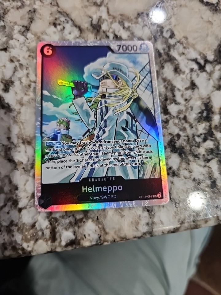 Helmeppo OP11-092 A Fist of Divine Speed Foil