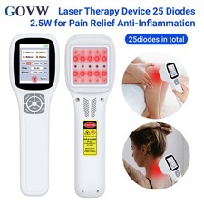 2500mW Medical Laser Therapy for Pain Relief with Touchscreen 650 808 905 980nm