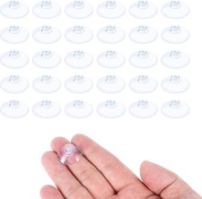 30Pcs Small Suction Cup, 2cm Glass Suction Without Hooks Extra Strong Adhesive