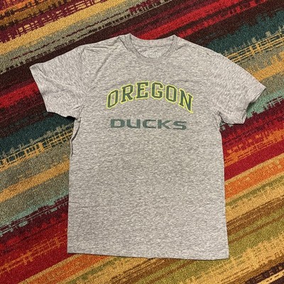 Vintage Gray University Of Oregon Ducks Colosseum T Shirt Size Large
