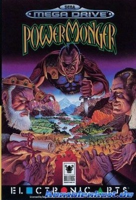 SEGA Mega Drive Spiel - Power Monger / Powermonger mit OVP sehr guter Zustand