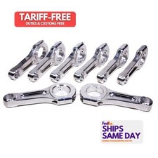 Bill Miller R396665 Set Of 8 Polished Aluminum Bbc 6.800in Aluminum Rod Set Bill Miller R396665 Set Of 8 Polished Aluminum Bbc 6.800in Aluminum Rod Set