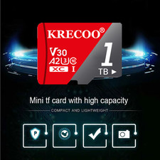 1TB Ultra Class 10 TF 140MB/S MicroSD 256GB Micro SDXC UHS-I TF Memory Card Lot