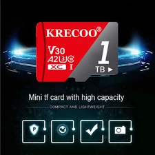 1TB Ultra Class 10 TF 140MB/S MicroSD 256GB Micro SDXC UHS-I TF Memory Card Lot