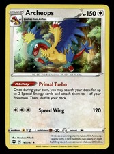 Archeops 147/195 Swsh12: Spada e Scudo - Silver Tempest Holo Holo Rara Carta TCG