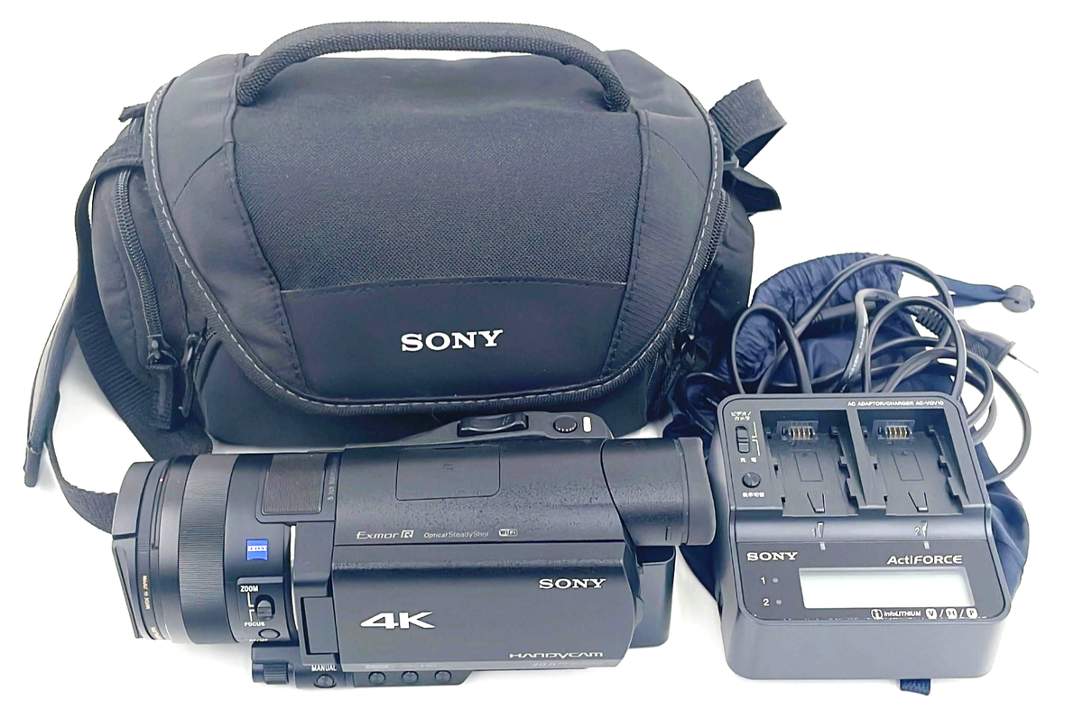 Buy Sony FDR-AX100 4K Camcorder - Black online | eBay