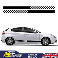 For Alfa Romeo Side Stripes Decals Stickers Car Graphics Vinyl
