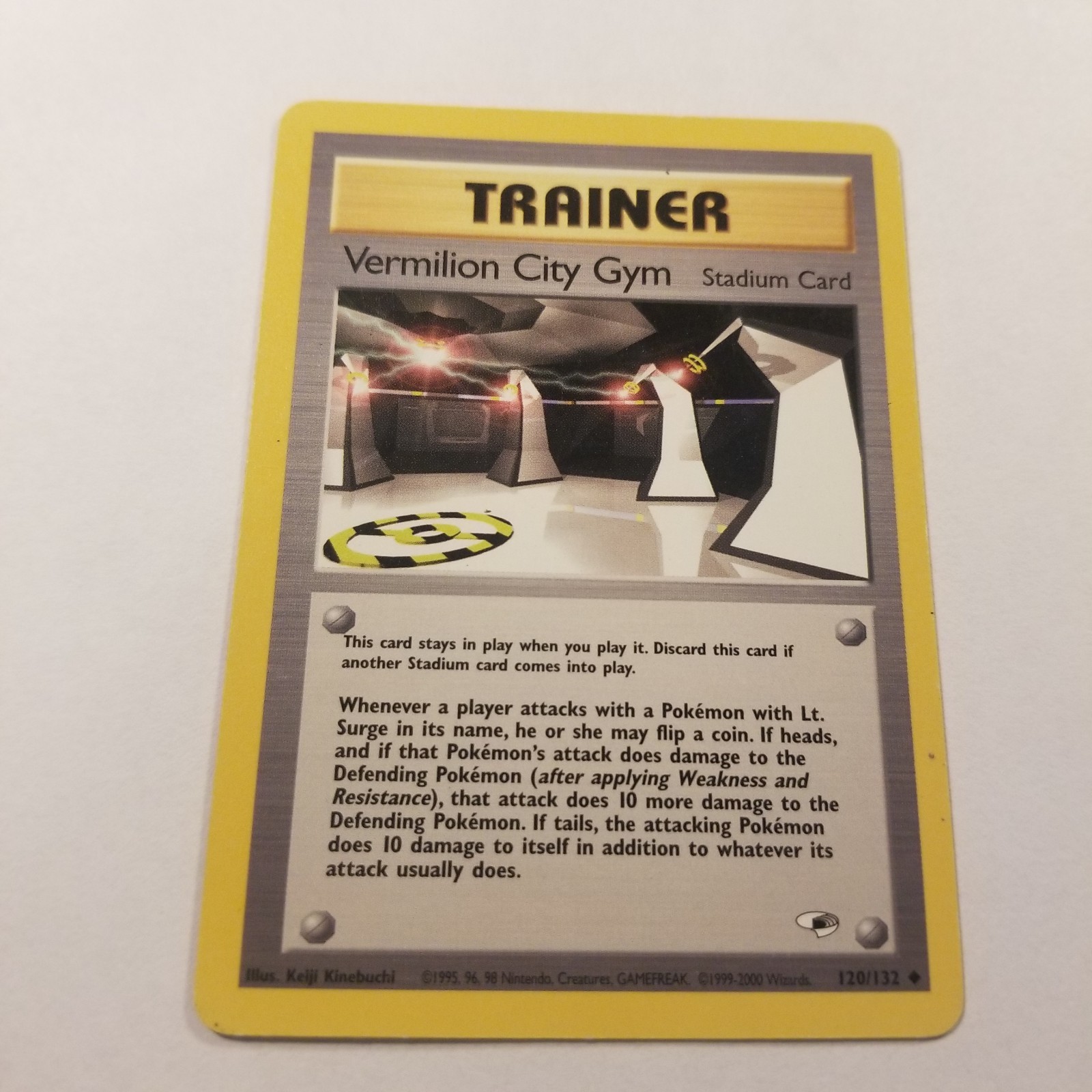 Vermilion City Gym 120/132 Gym Heroes Regular Pokemon