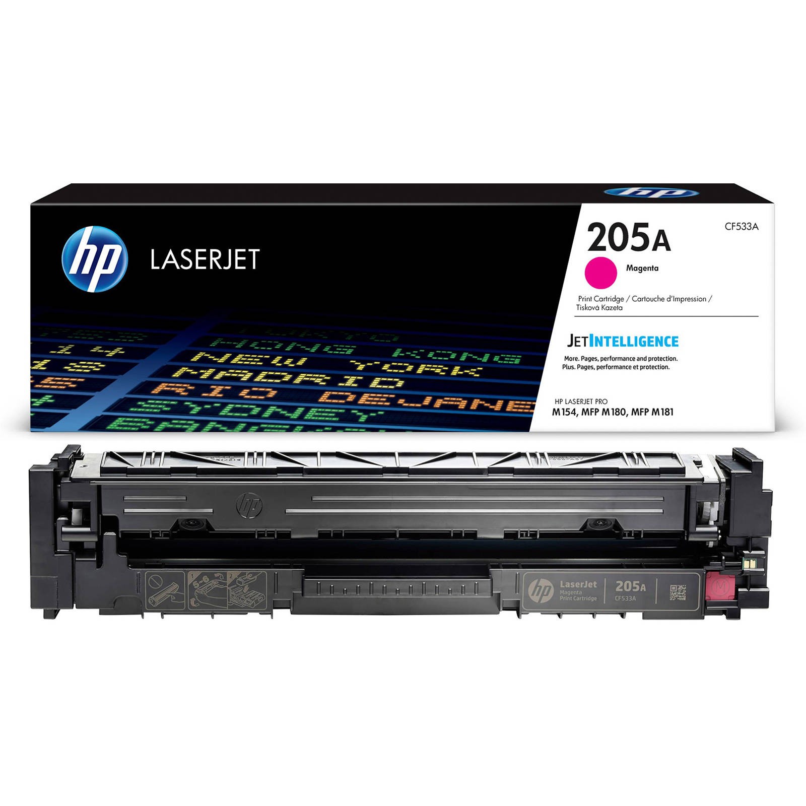 Original HP 205A Magenta Toner Cartridge (CF533A)