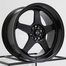 18x9 Vors Sp1 5x1005x114.3 35 Matte Black Wheels Rims Set4 73.1