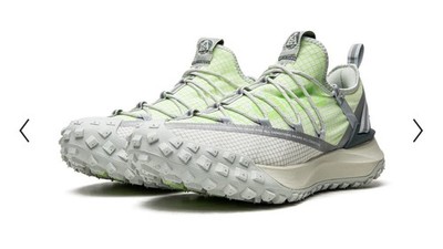 Nike ACG Mountain Fly Low Sea Glass Lime Blast Green Grey DJ4030-001 sz 7 Men's