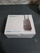 Unitron uDirect 3 Hearing Aid Bluetooth Streamer & Remote Control- New -open Box