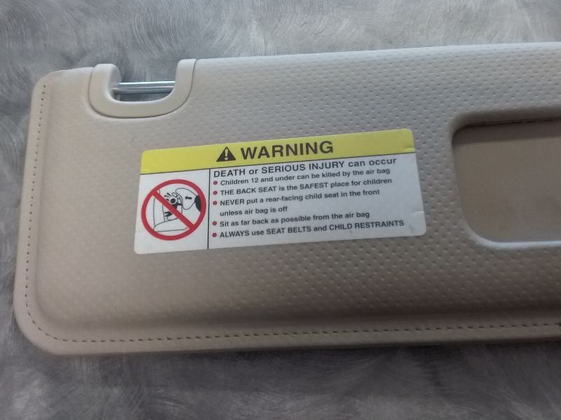 Bentley Continental GT 2005 Right Sun visor