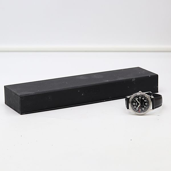 Oris 7461 Watch Classic Pointer Date Automatic Bl… - image 5