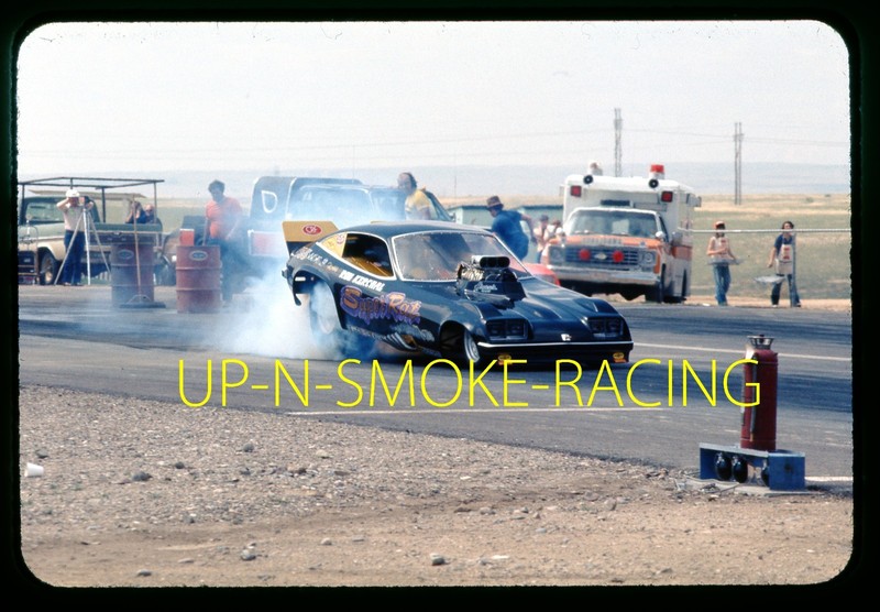35MM NHRA SLIDE - RON KERCHAL 1976 SUPER RAT FUNNY CAR #JA2S
