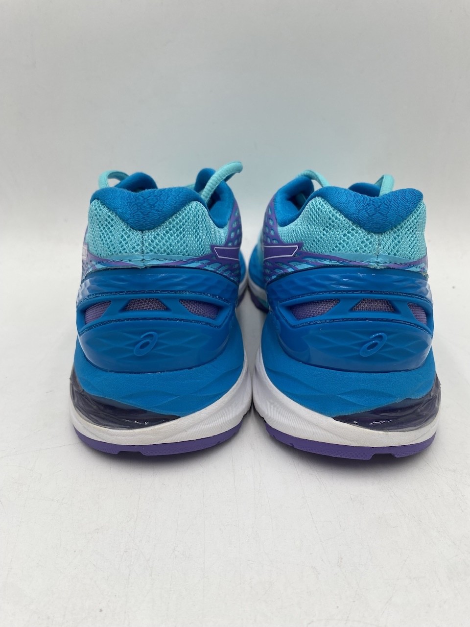 ASICS GEL-NIMBUS 18 Women's NEW Sneakers Turquoise/Iris/Methyl Blue US Size 6.5 thumbnail 7