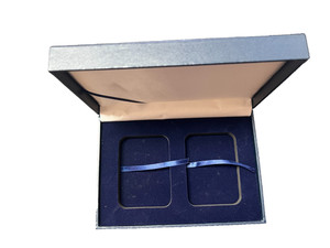 Guardhouse Coin Storage Box Case 2 Slabs Certified Coins / Universal Display NEW