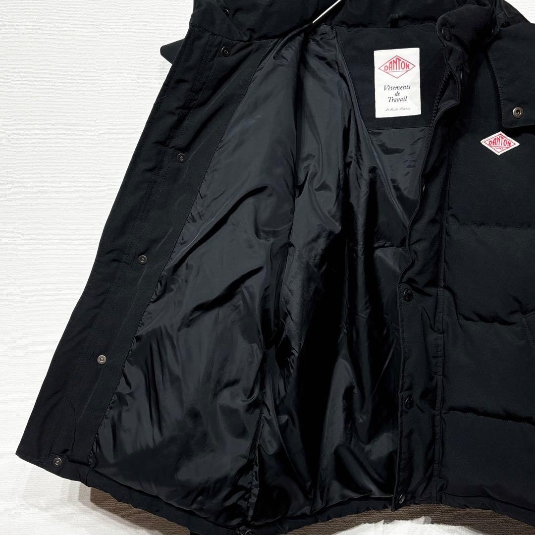 DANTON Down Jacket United Arrows Custom Made Blac… - image 5