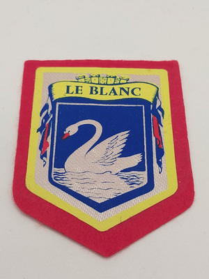 Aufnäher Städte Le Blanc Konturen Rouge
