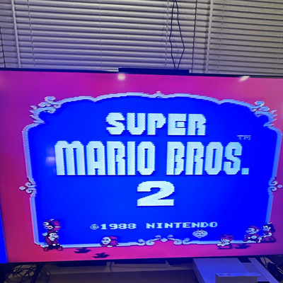 Super Mario Bros. 2 Nintendo NES 1988 Tested Working w/ Original Nintendo Sleeve