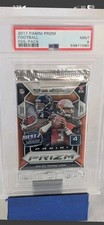 2017 Panini Prizm Football Pack PSA 9 Graded Sealed Patrick Mahomes Rookie