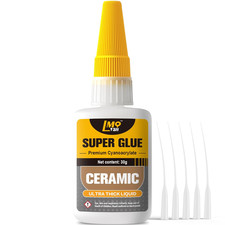 Ceramic Super Glue Clear CA Adhesive for Porcelain Pottery Repair