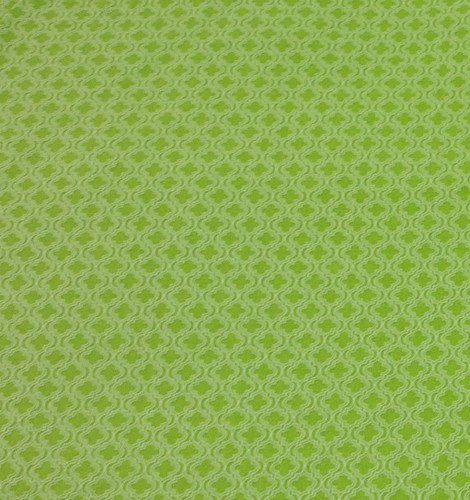 2013 Brother Sister Green White Tiny Ogee Geometric Cotton Fabric BT Half Y #4