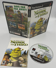 Shrek The Third Game Sony Ps2 Playstation 2 Case And Manual Book