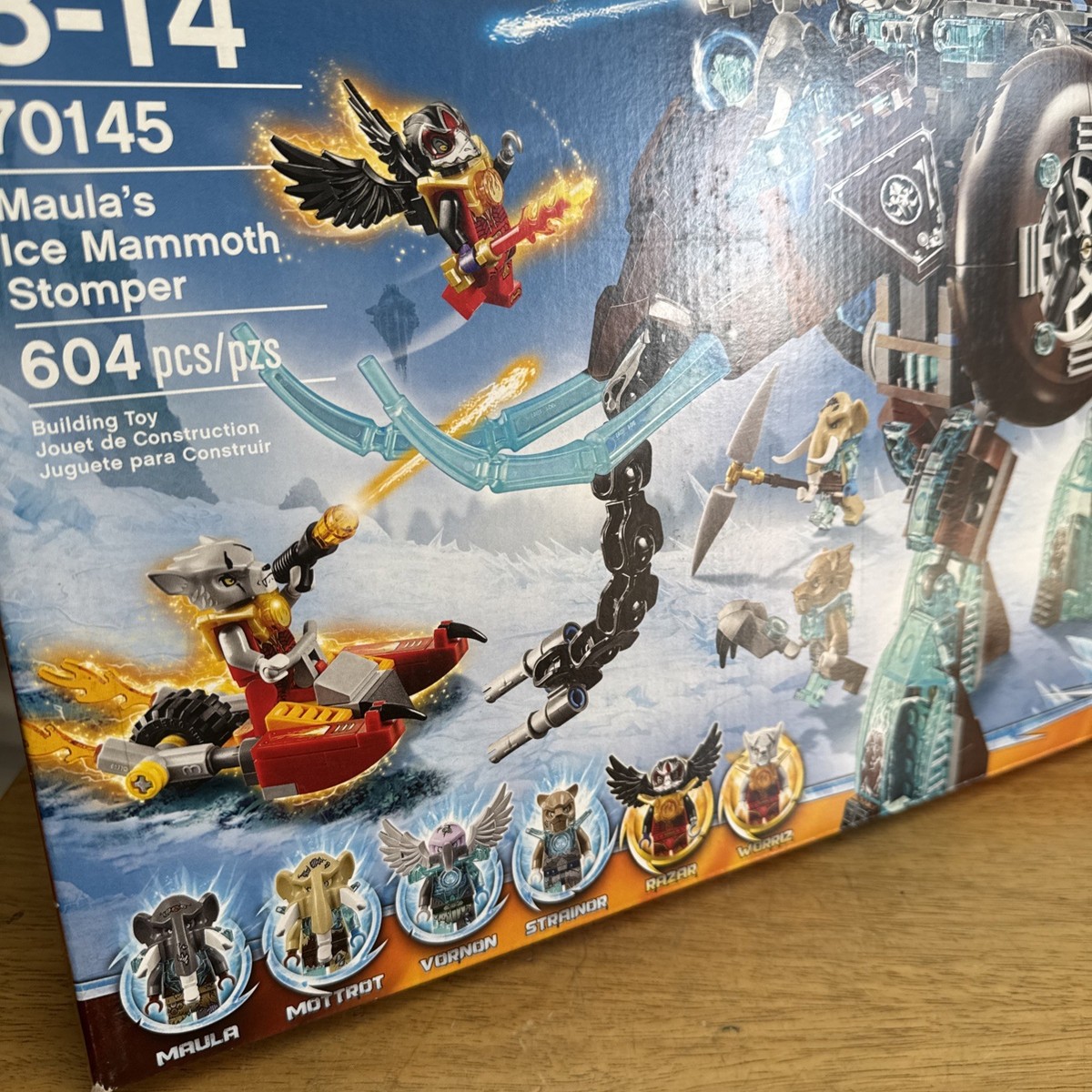 LEGO LEGENDS OF CHIMA: Maula's Ice Mammoth Stomper (70145) for