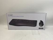 Kensington Pro Fit Ergo Wireless Keyboard and Mouse with Dongle- Open Box