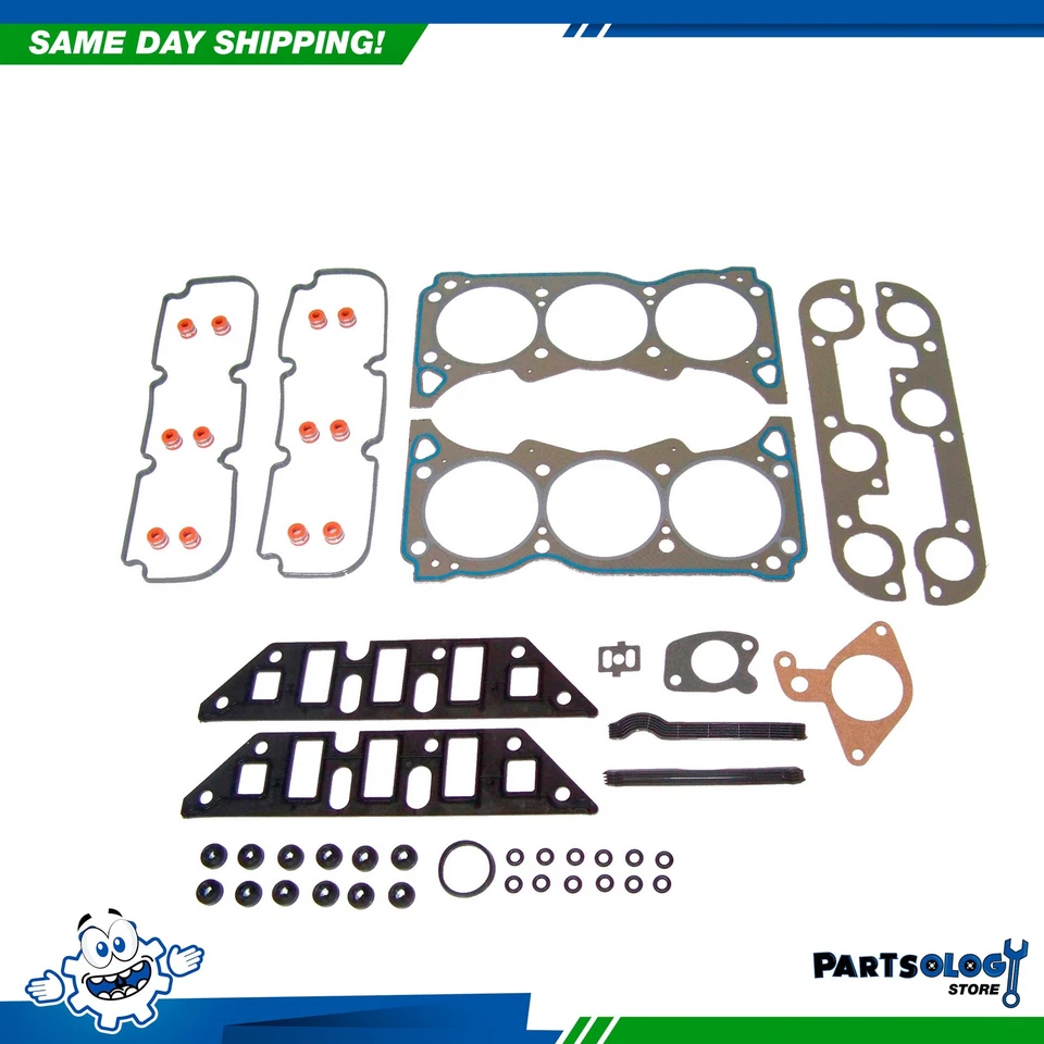 DNJ HGB3116 Cylinder Head Set with Head Bolt Kit For 92-93 Buick Century 3.3L Foto 2 de 3
