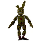 2016 Funko Five Nights at Freddy's 5” Articulated Springtrap BAF FNAF Arms Broke