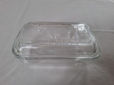 ARCOROC FRANCE, BEURRIER VINTAGE, VERRE BLANC, COUVERCLE VACHE