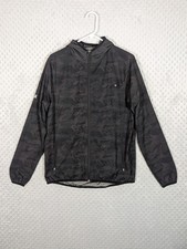 Vuori Outdoor Hooded Trainer Shell Jacket Men's Medium Black Camo V512