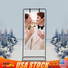 Wedding Welcome Sign Stand 11 Lbs Capacity Adjustable Holder For Event Decor
