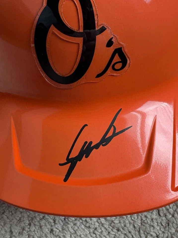 Samuel Basallo Signed Autographed Baltimore Orioles FULL SIZE Helmet JSA COA - Image 4 of 4