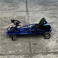 Razor Blue Electric Ride-On Go-Kart for Kids Ages 8-11
