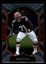 2020 Panini Select Jedrick Wills #90 Rookie Cleveland Browns