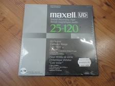 1 x Maxell UD 25-120 Tonband auf 18 cm Spule 740m, Neu!!!