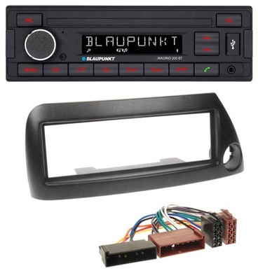 Blaupunkt USB AUX Bluetooth MP3 Autoradio für Ford Ka (bis 2008) - schwarz